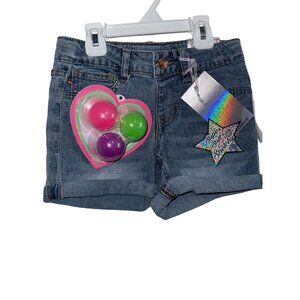 Vigoss Chelsea Girls Denim Shorts Adjustable Size 7 Regular Rise Super Stretch C